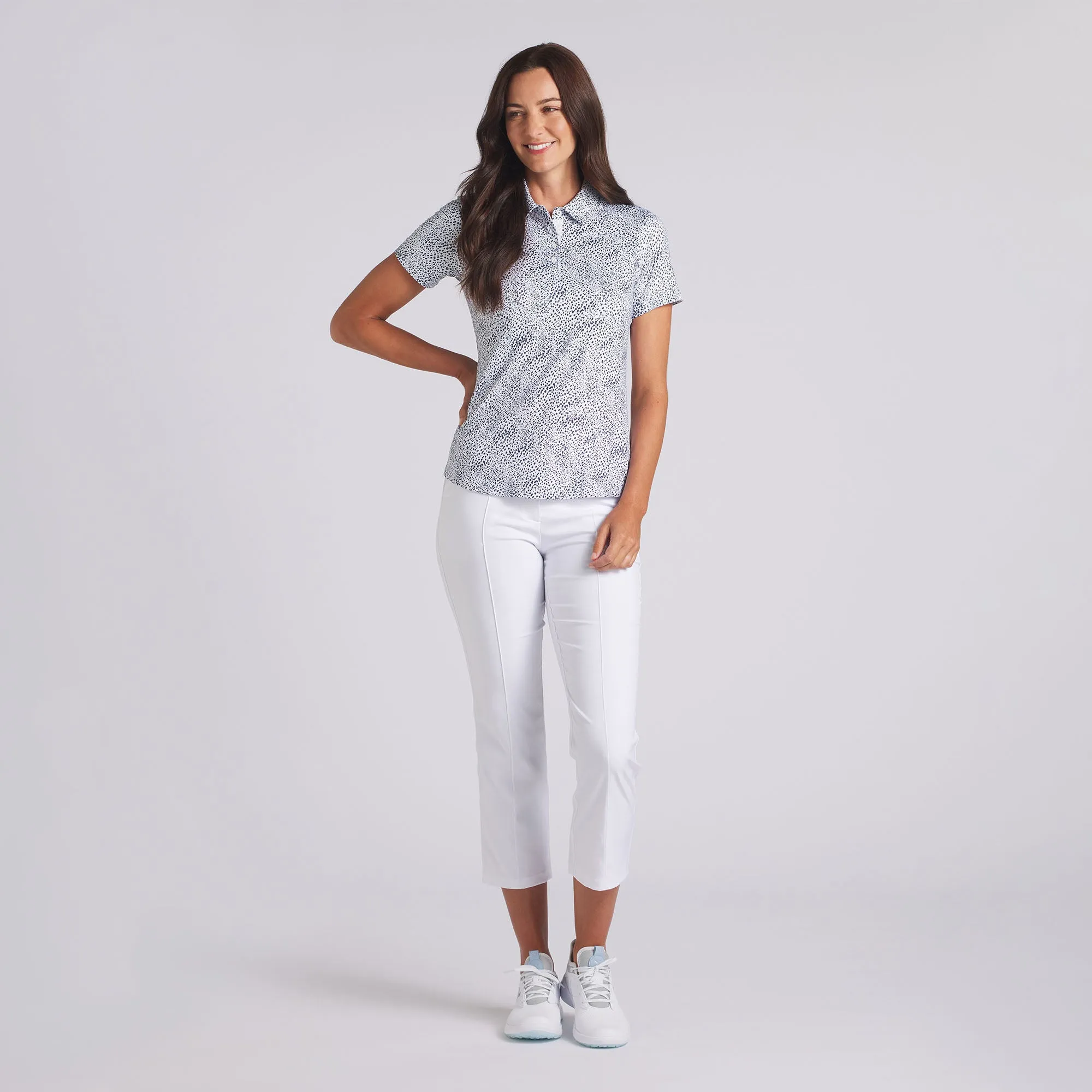 Women's CLOUDSPUN Microdot Golf Polo