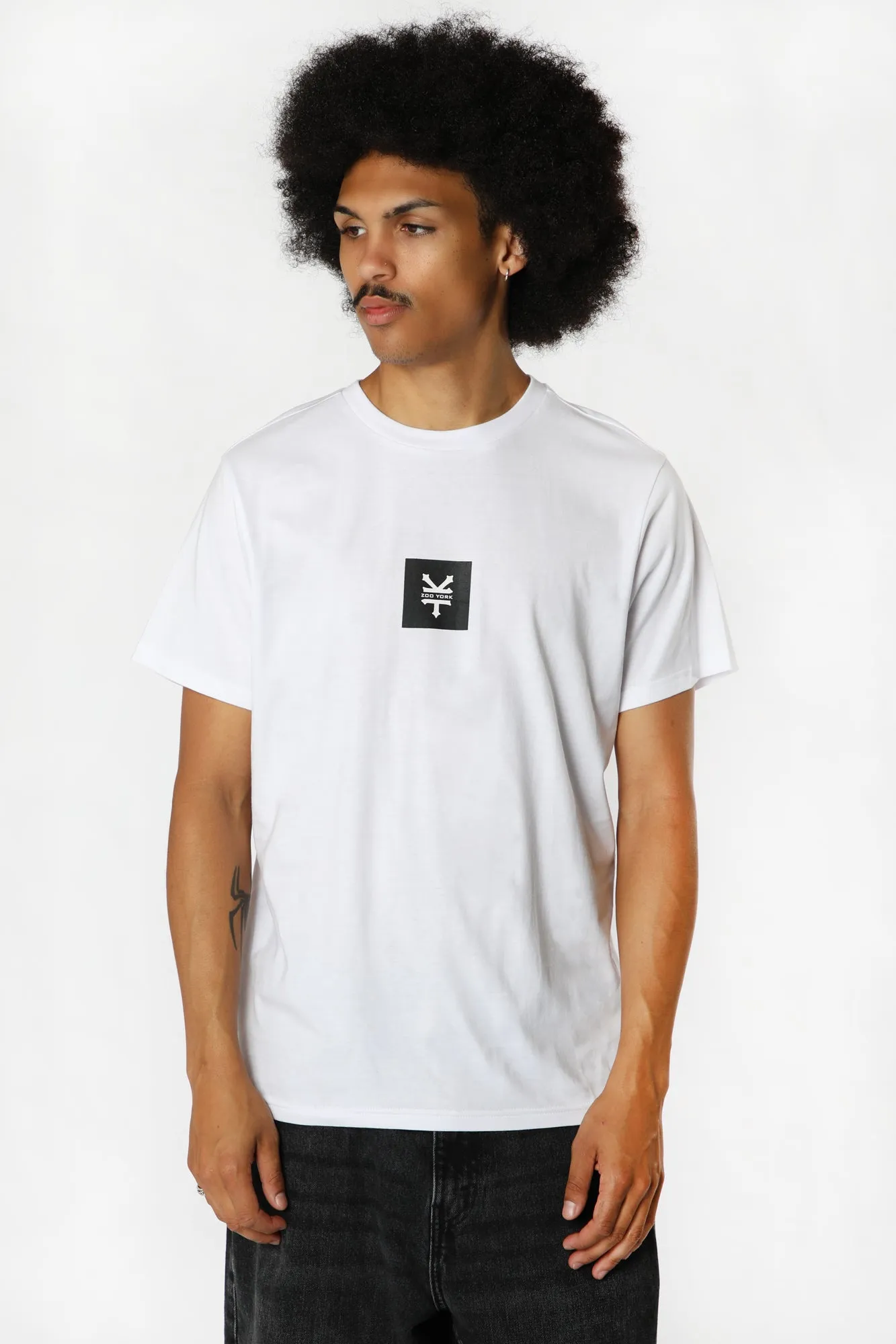 Zoo York Mens Square Logo T-Shirt