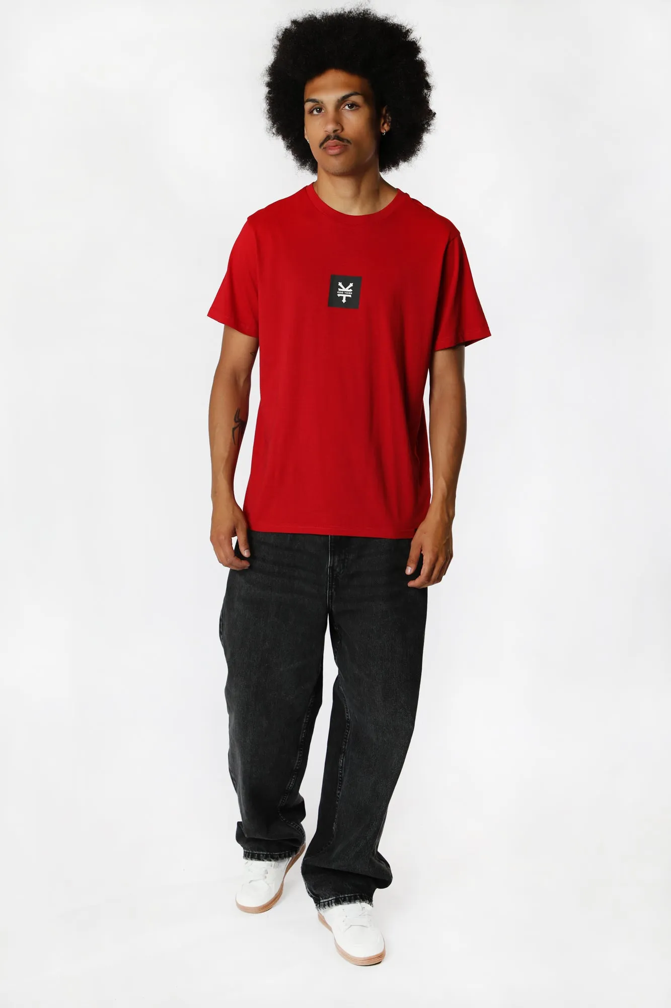 Zoo York Mens Square Logo T-Shirt